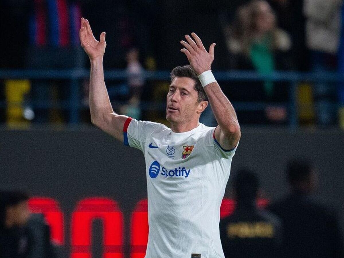    Роберт Левандовский© Фото : Соцсети "Барселоны"