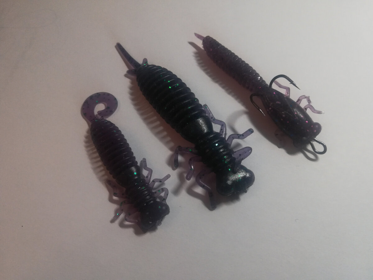 На фото справа налево: Larva Lux, Х-Larva и Larva