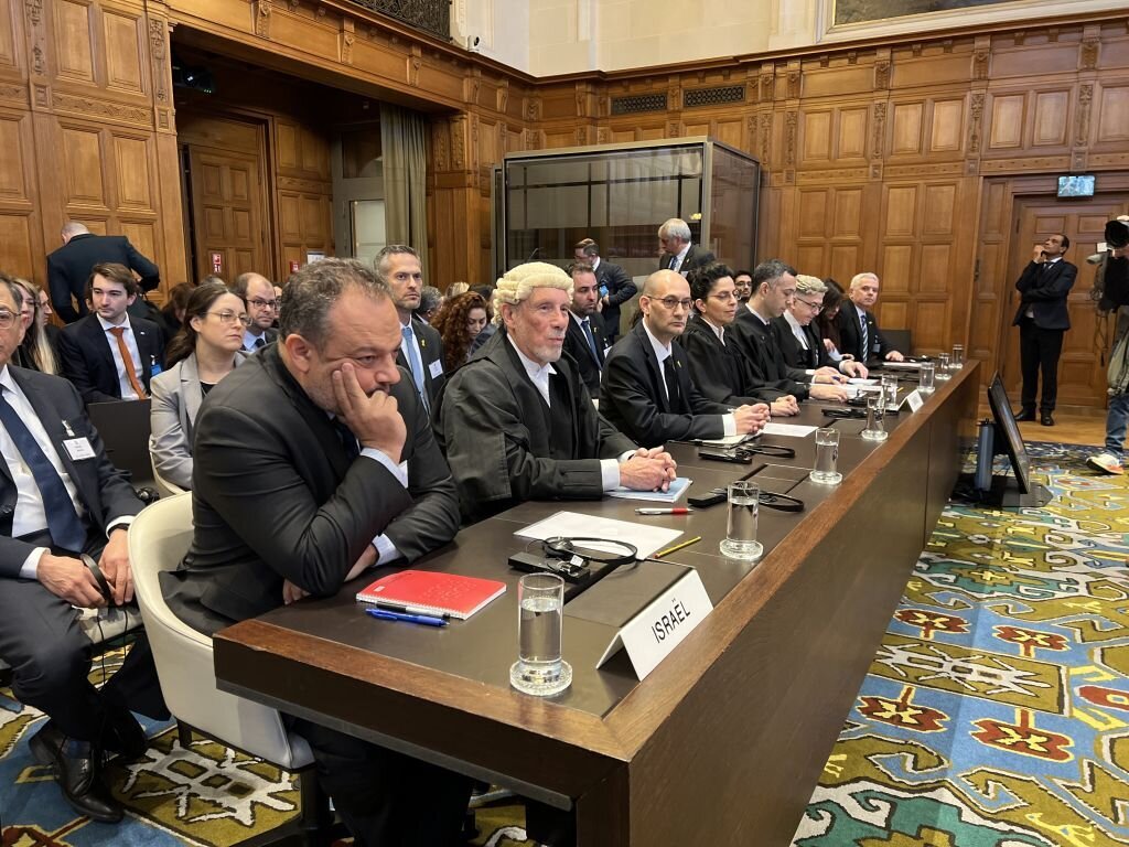 Команда юристов Израиля в Международном суде ООН в Гааге.Gettyimages.ru.
