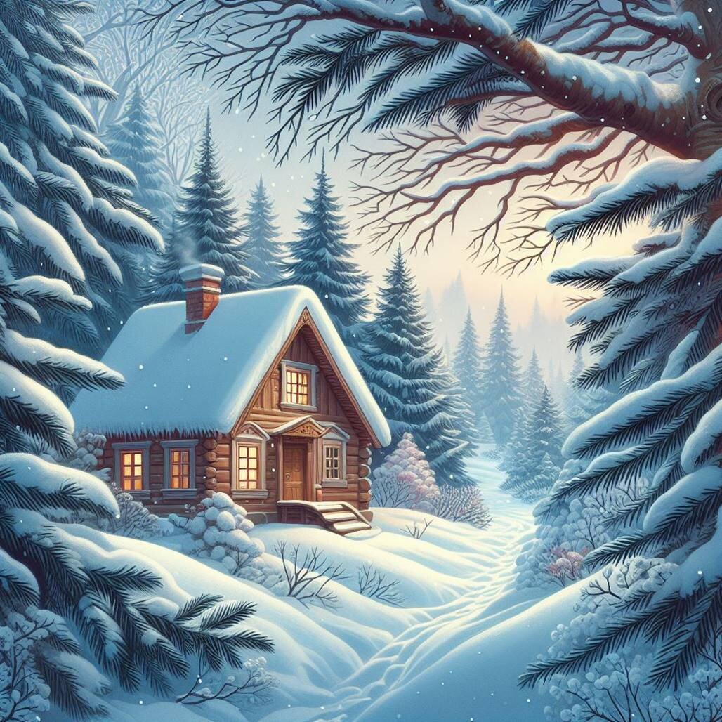 В домике, видимо, давно никто не жил, ведь тропинка вела мимо него.