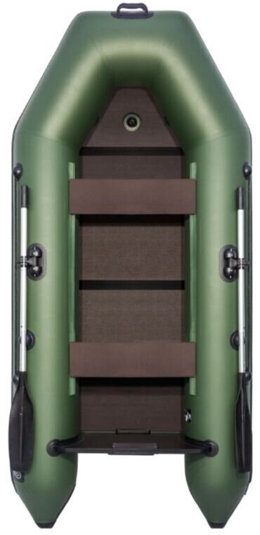 Лодка Аква 2800 СКК зеленая