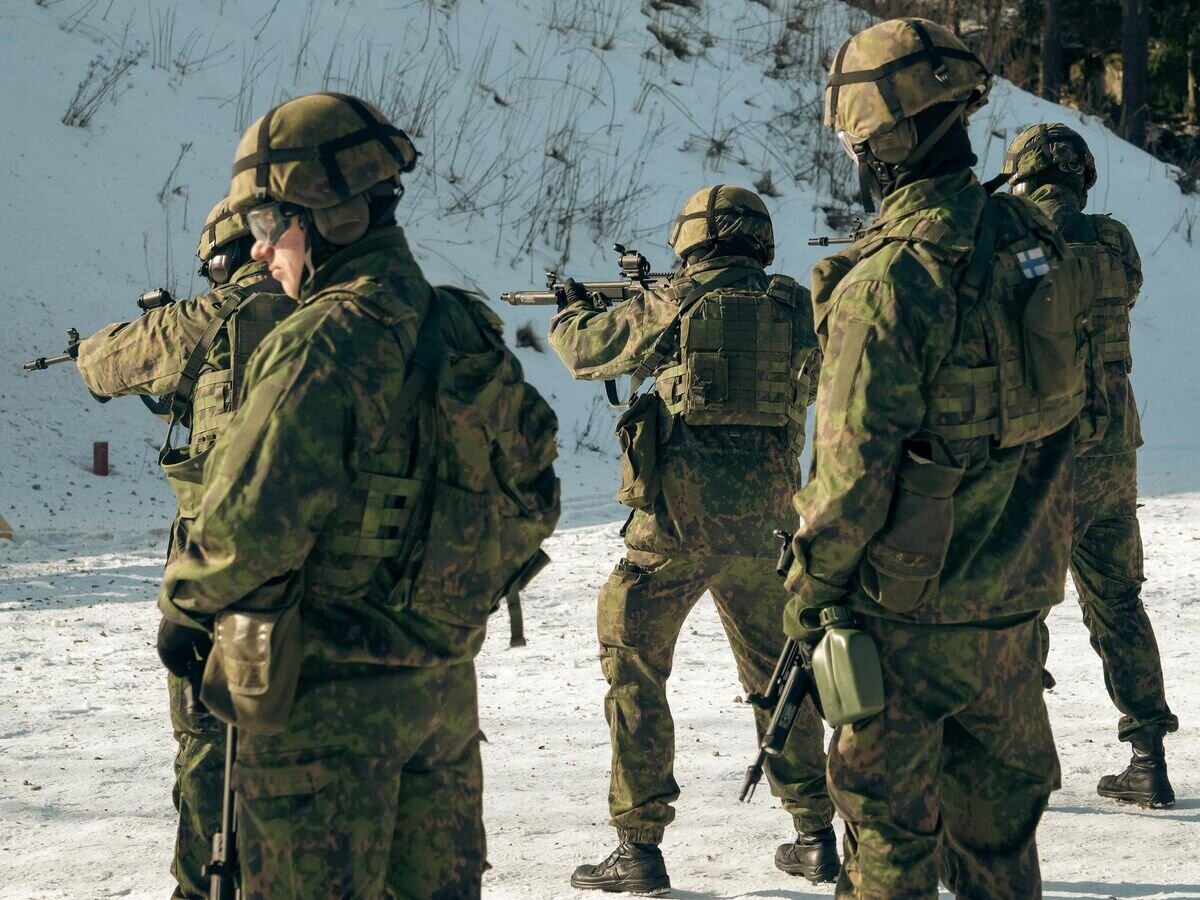    Военные учения в Финляндии© AFP 2024 / ALESSANDRO RAMPAZZO