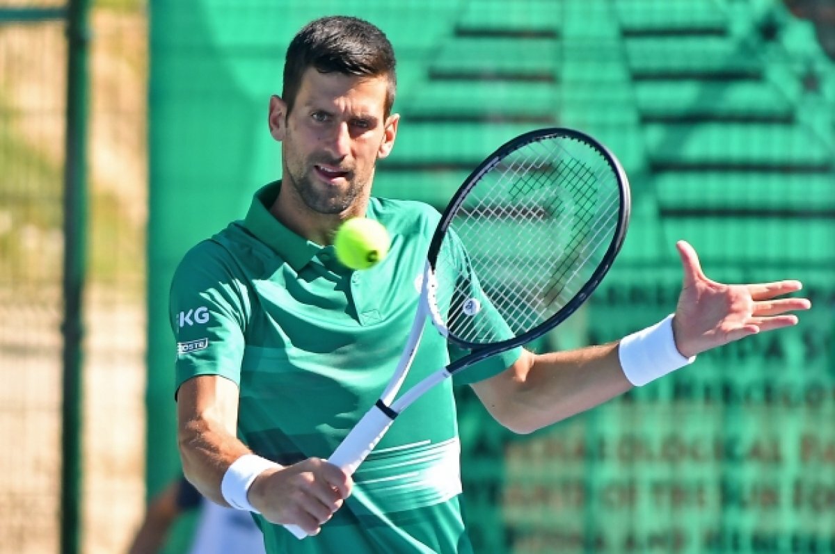    Теннисист Джокович в шутку призвал Рублева перестать побеждать