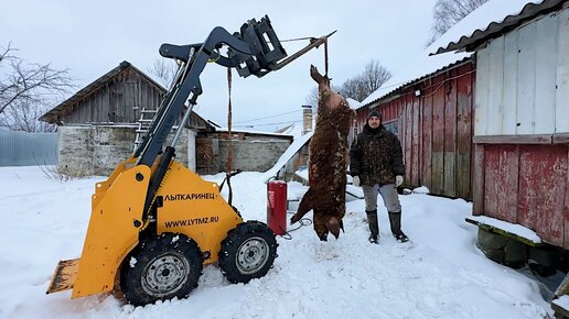 Еле справился с огромной свиньей! Как живут в деревне? Наша ферма! Жизнь простых людей в деревне!