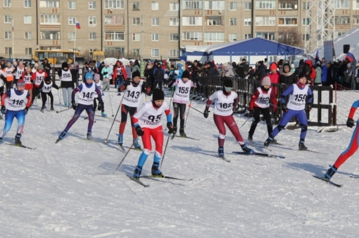    Победителей лыжных гонок в Тобольске наградят путёвкой в Санкт-Петербург