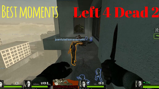 Лучшие моменты в Left 4 Dead 2 Versus 8/8 (PerksMod)