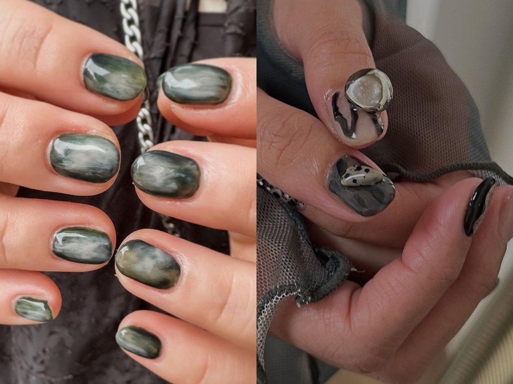 Маникюр из аккаунтов Kandinail/Nail_kokontouzai_kana