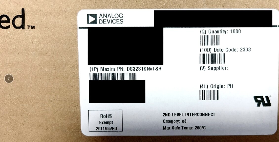 ANALOG DEVICES Series DS3231SN#T&R