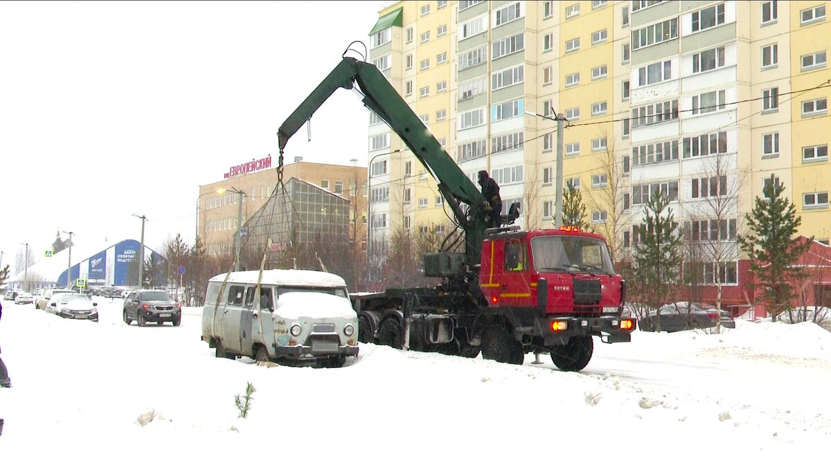    Няганские коммунальщики сообщают о «подснежниках»