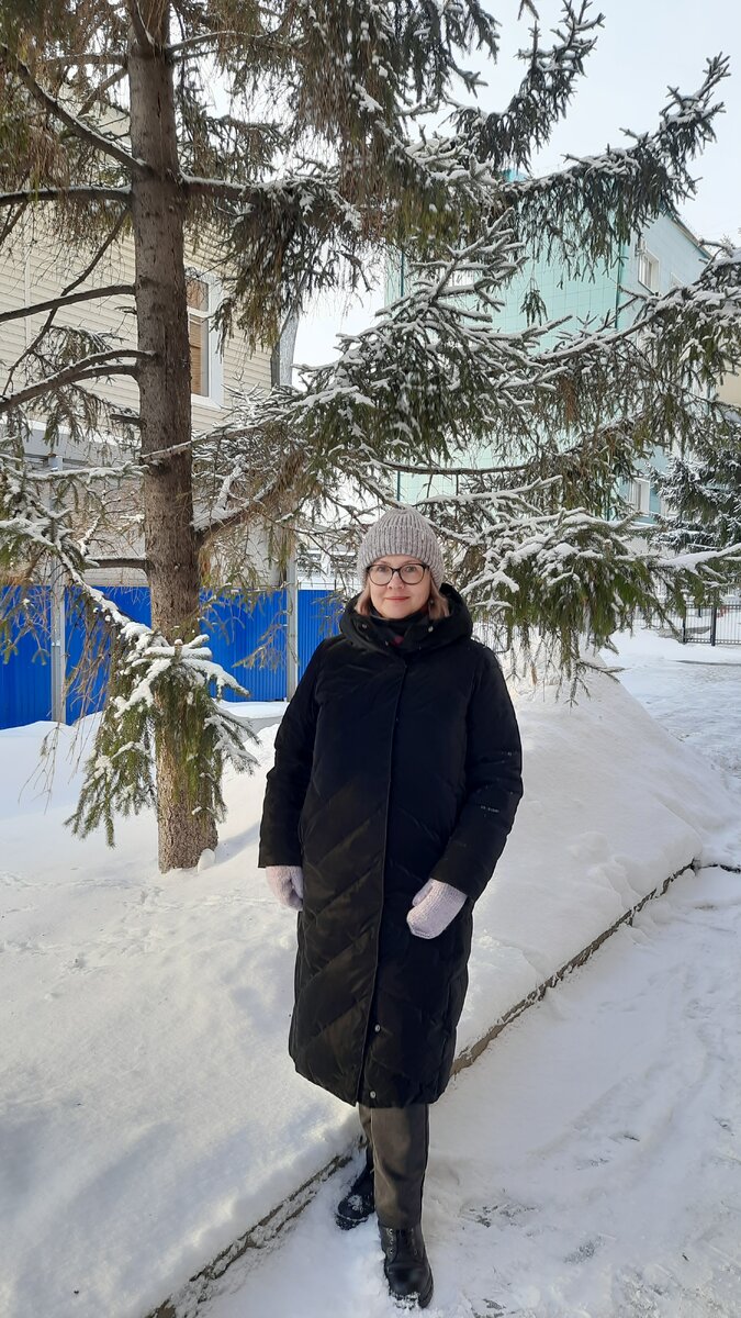 Вышла на прогулку в перерыв