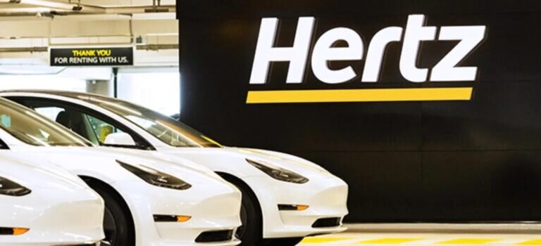    Электромобили Tesla в парке Hertz / © electrek