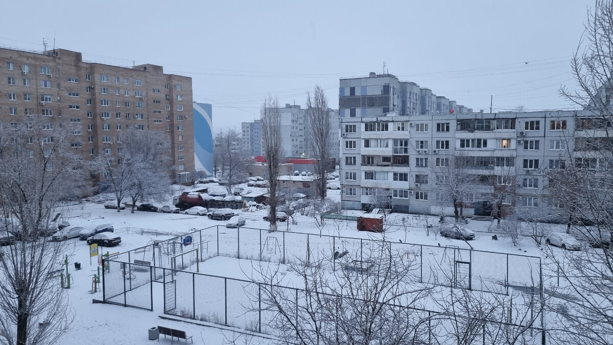 Утро 1го января