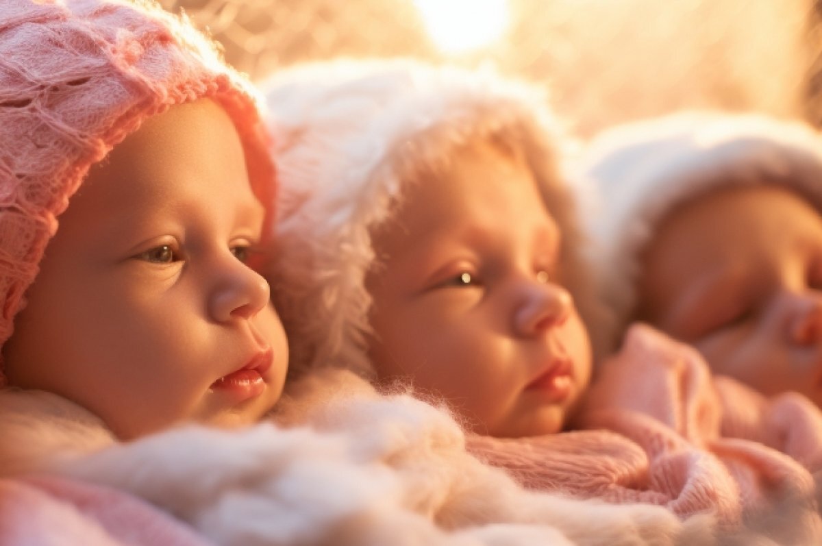    Три тройни родились в Нижегородской области в 2023 году