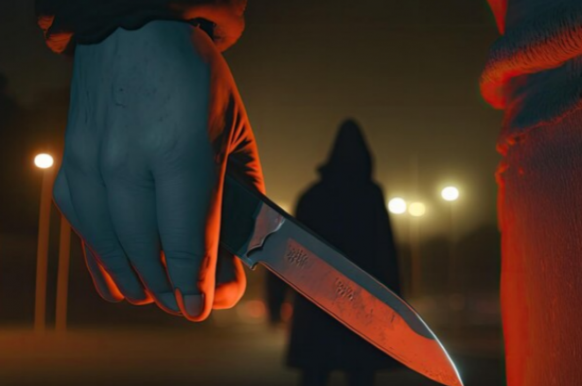    Убил сестру топором.