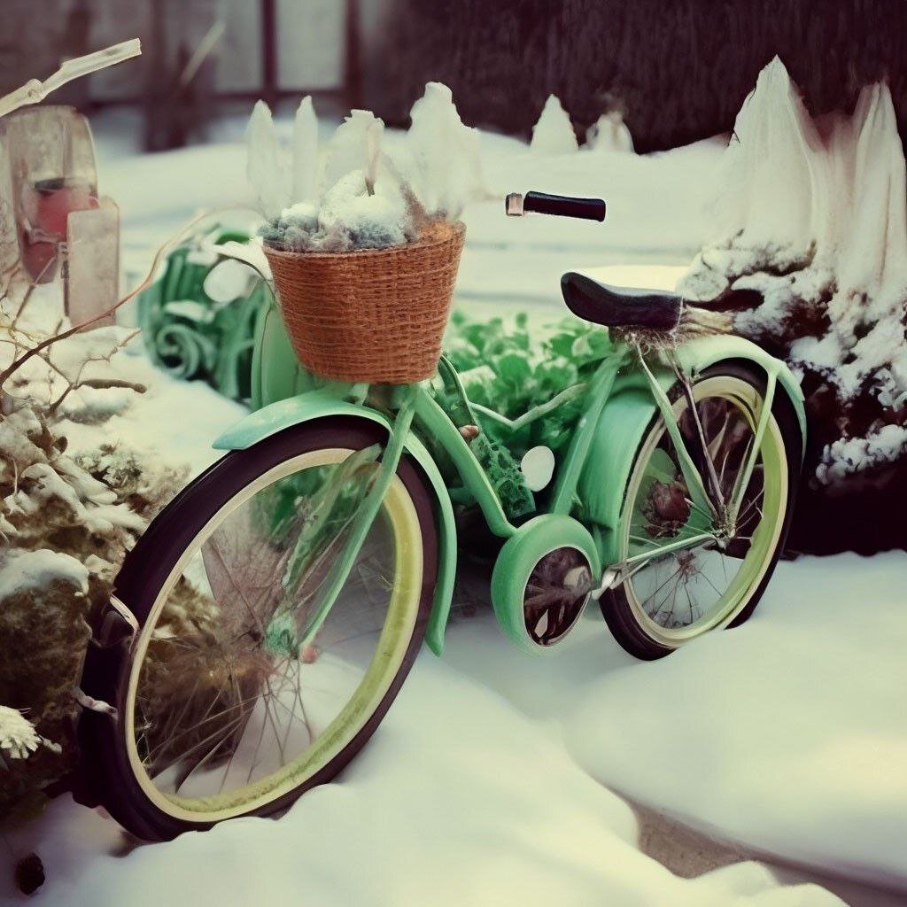 Уход за велосипедом в зимний период