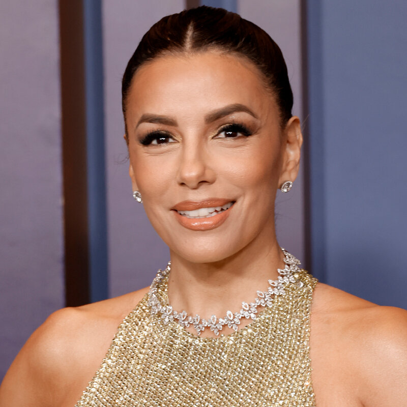 Ева Лонгория в украшениях Messika из белого золота с бриллиантами