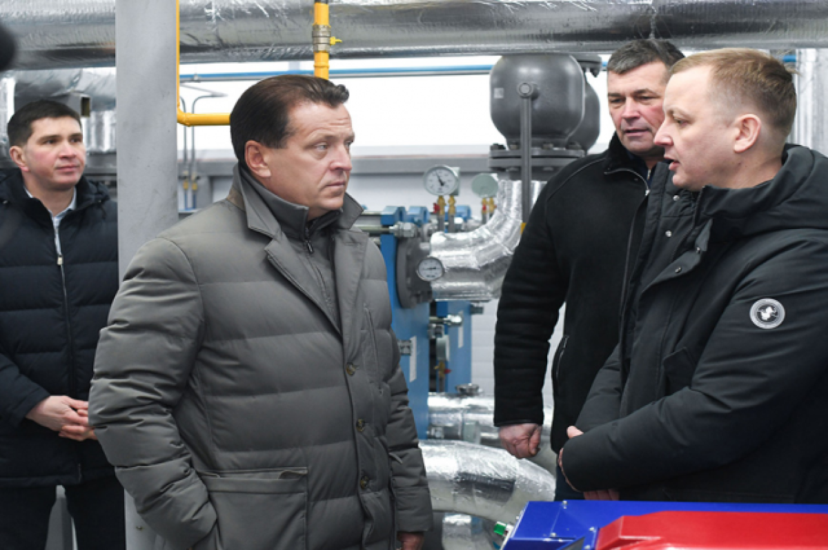    Ильсур Метшин осмотрел новую котельную в центре Казани