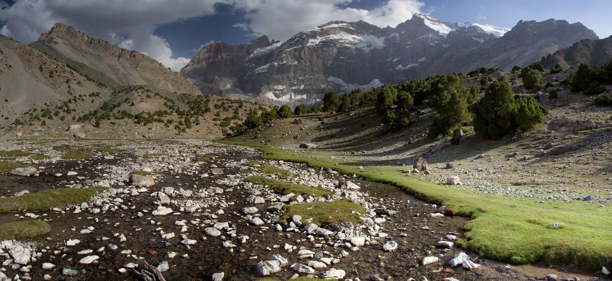 Таджикистан, гора Мирали