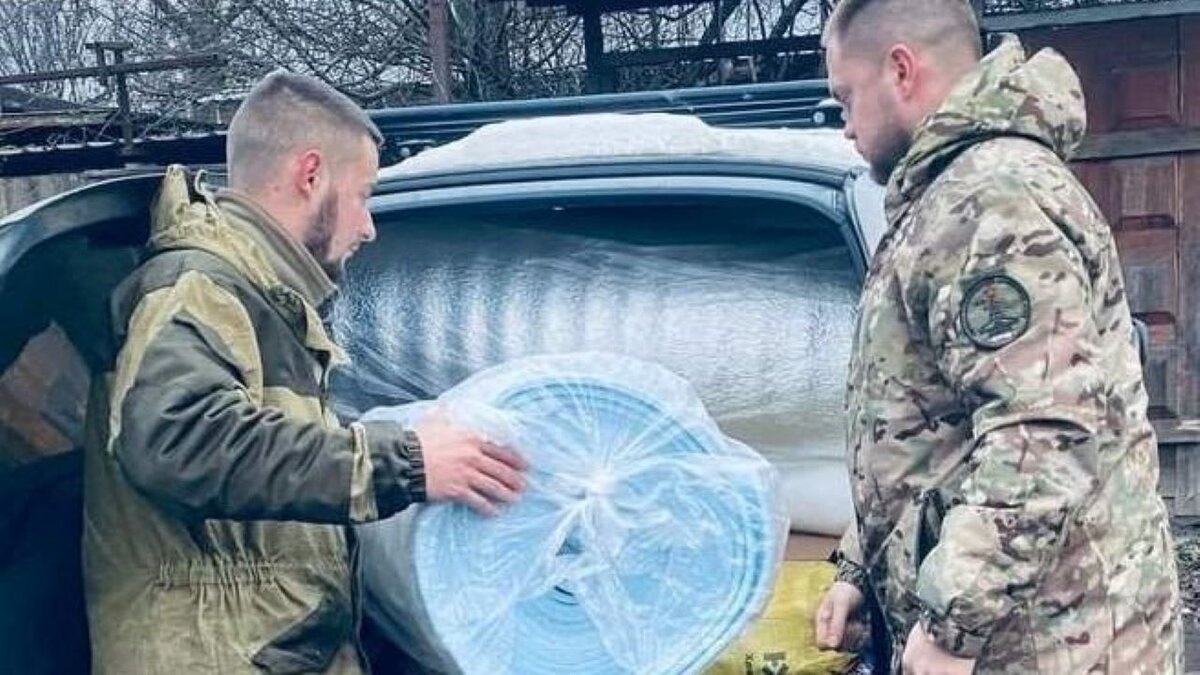    Клуб Курского ГАУ передал гумпомощь российским военным в ЛНР