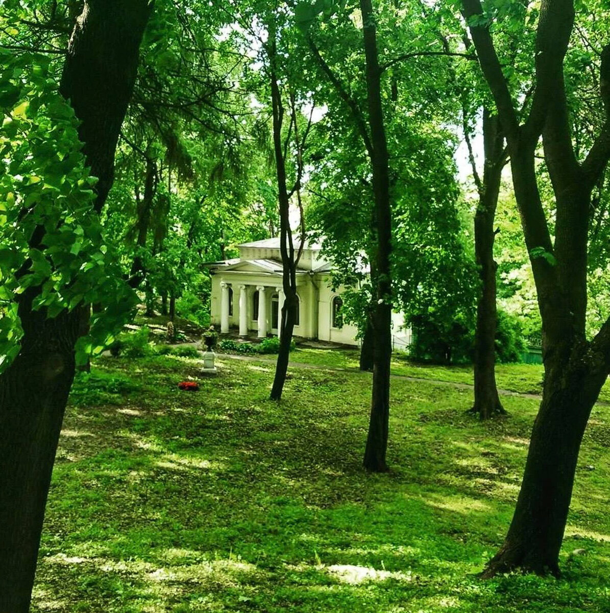Бывший усадебный парк семьи Вогау. Фото: Ф. Никитина 