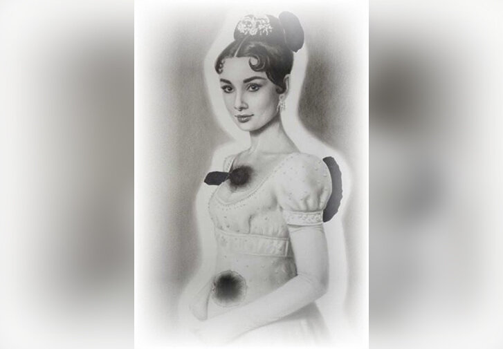 Вот так выглядят лярвы среднего размера. Если бы эта дамочка их видела, она бы так мило не улыбалась. 