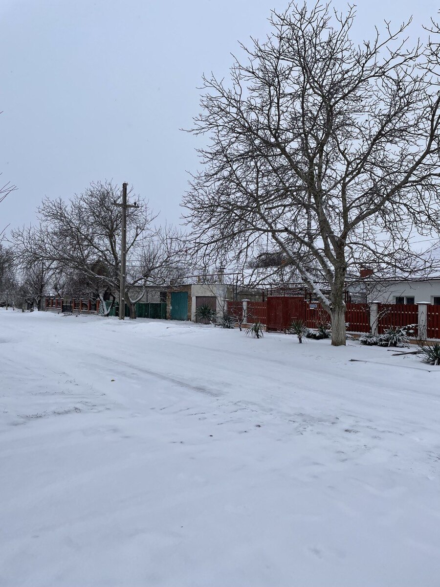 Такая погода в Крыму - редкость