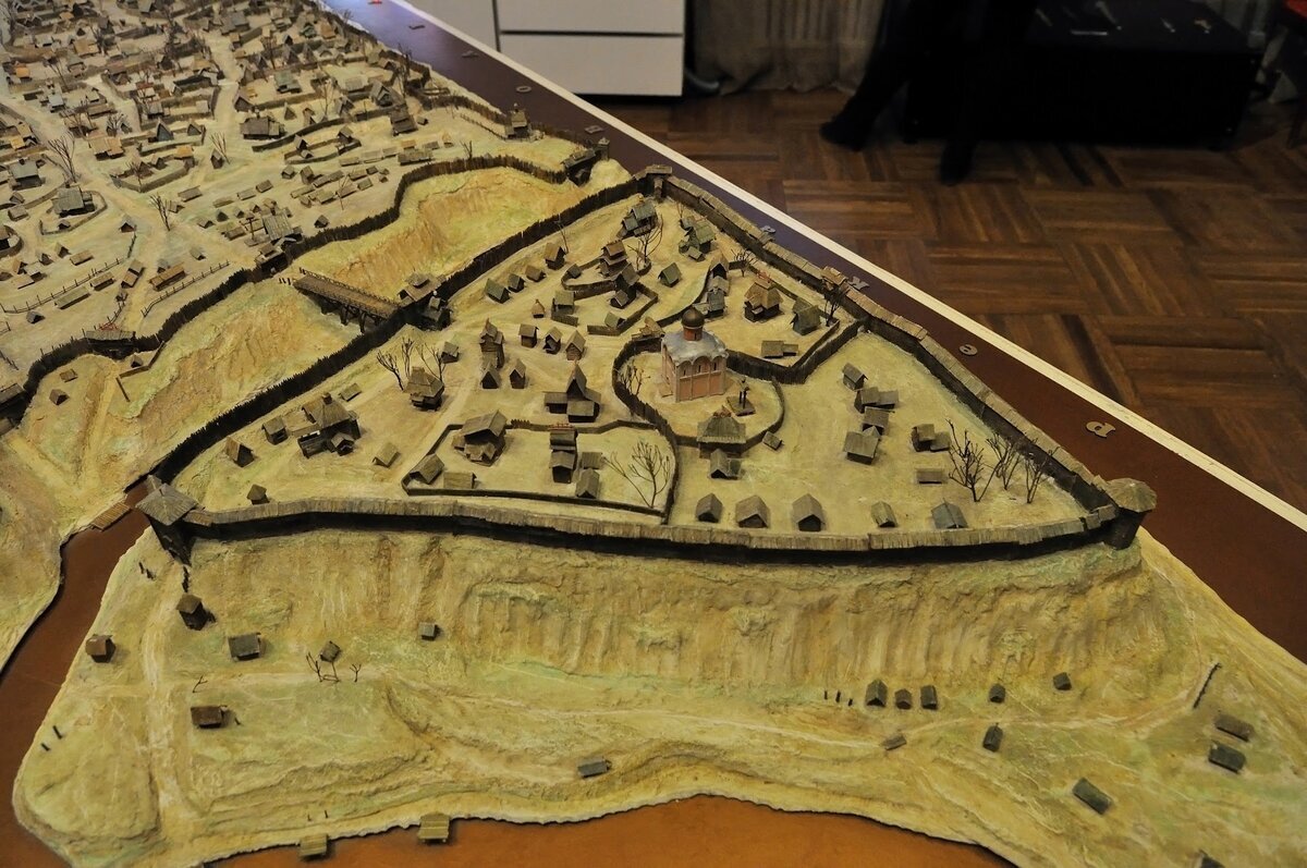 Ярославский Кремль в древности, около XII века..