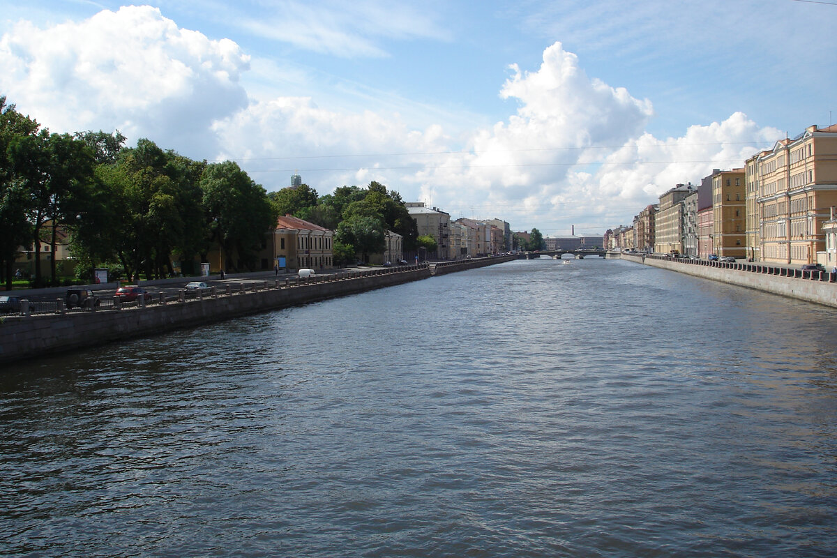 Фонтанка...