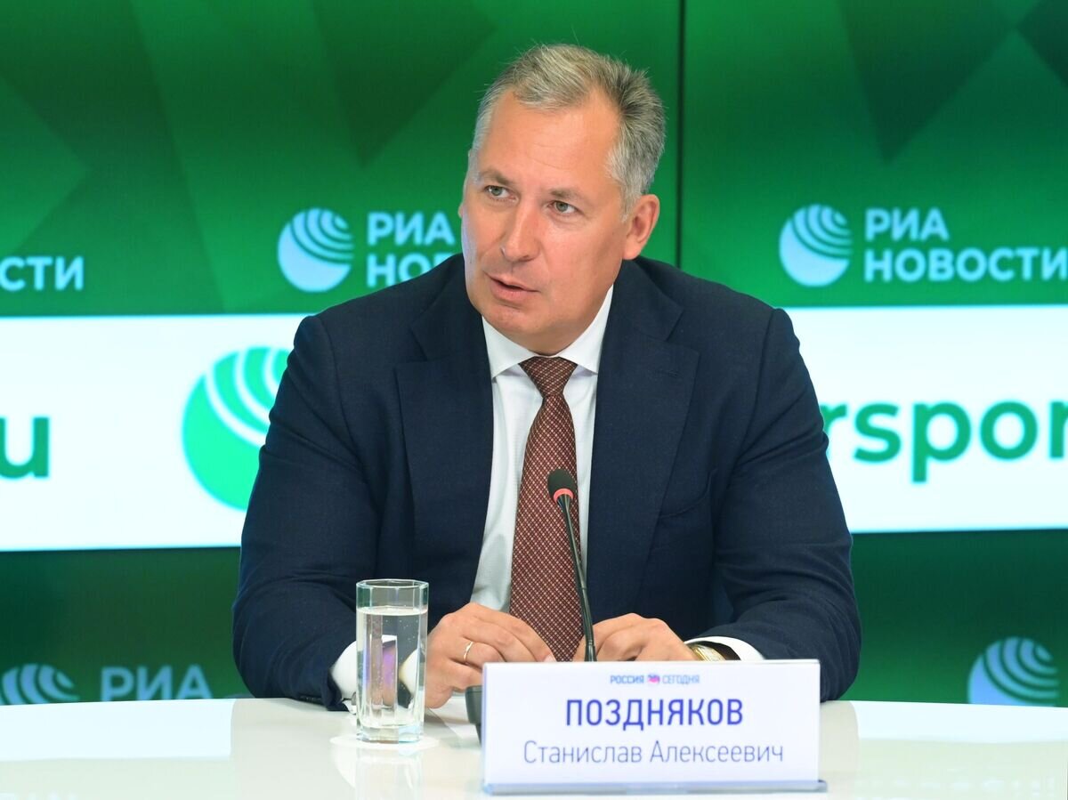    Президент Олимпийского комитета России (ОКР) Станислав Поздняков© РИА Новости / Владимир Трефилов