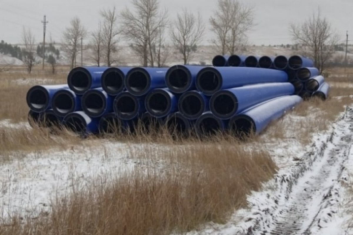    Глава Котовского района признал срыв сроков строительства водовода