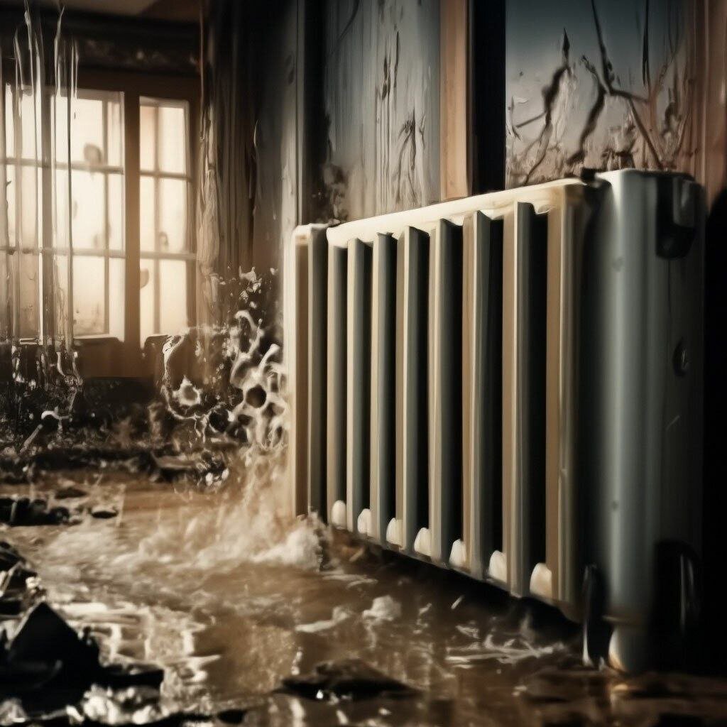 Прорыв отопления