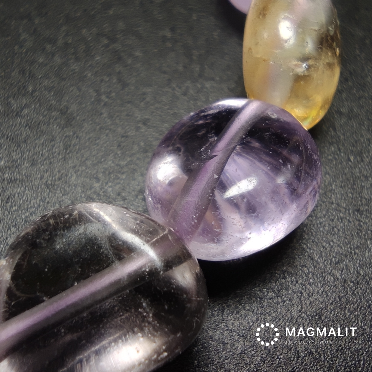 MAGMALIT мастерская по изготовлению украшений из каменных бусин и серебра