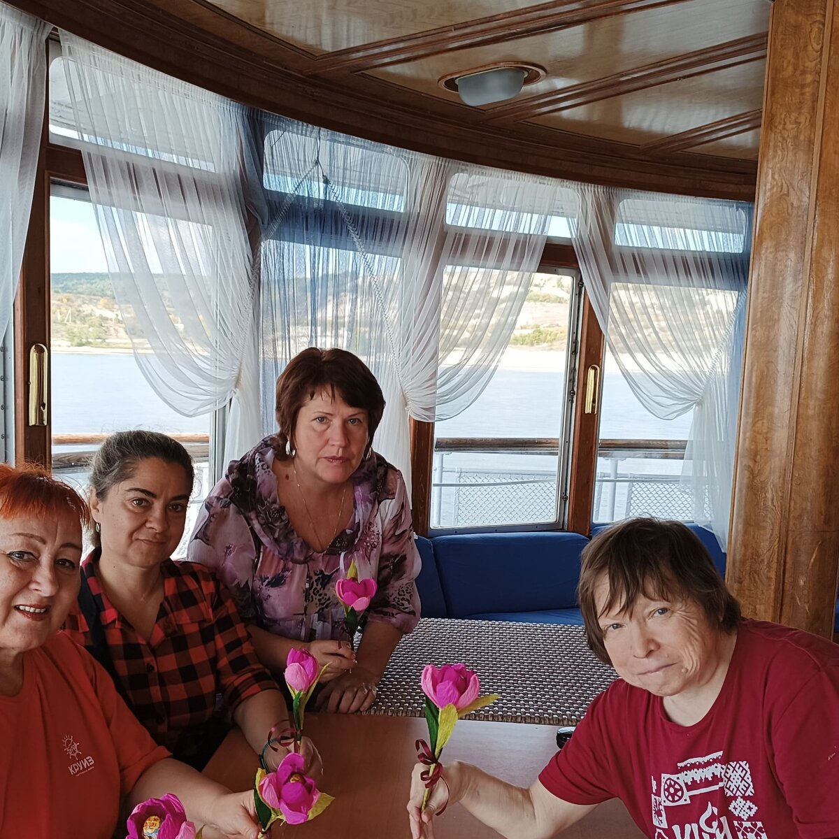 Заряна проводит мастер-класс