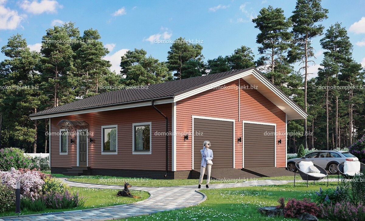 Проект гаража "Редрей"