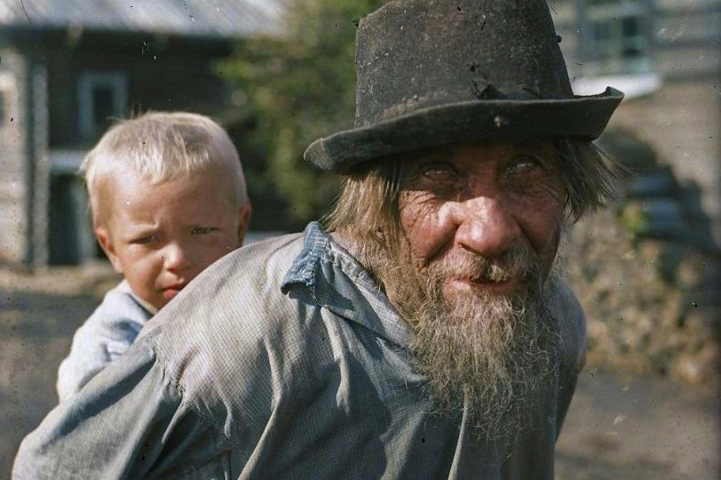 Жизнь и быт на севере страны в первой половине ХХ века. Исторические фотографии Олонецкого уезда Карелии в цвете