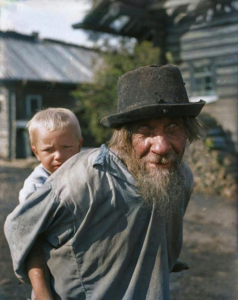 Жизнь и быт на севере страны в первой половине ХХ века. Исторические  фотографии Олонецкого уезда Карелии в цвете | BSP | Дзен