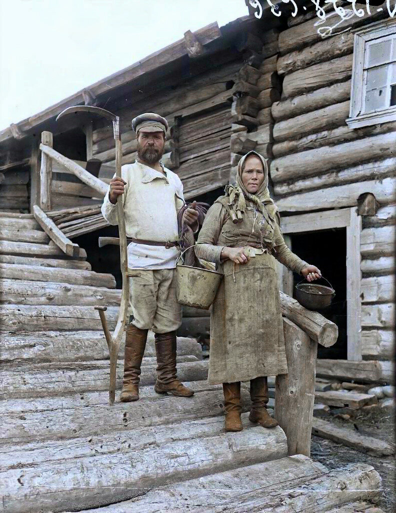 Жизнь и быт на севере страны в первой половине ХХ века. Исторические  фотографии Олонецкого уезда Карелии в цвете | BSP | Дзен