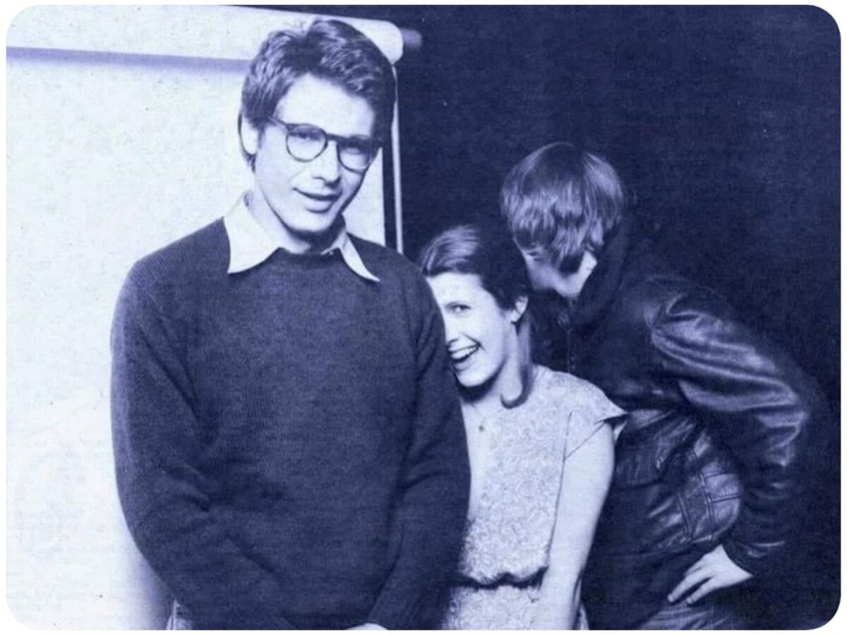 Харрисон Форд и Керри Фишер