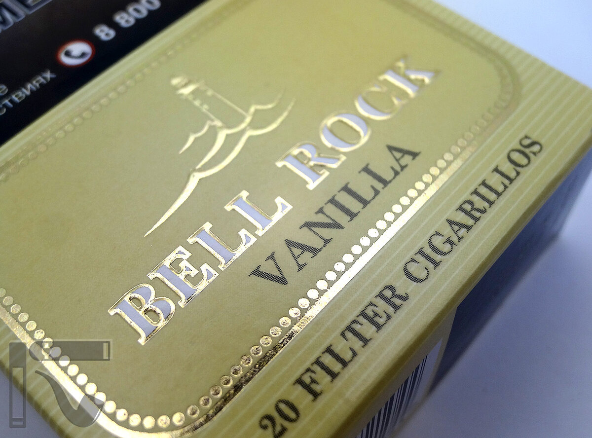 Сигариллы Bell Rock Vanilla. Фото: © канал "Уголок Курильщика"