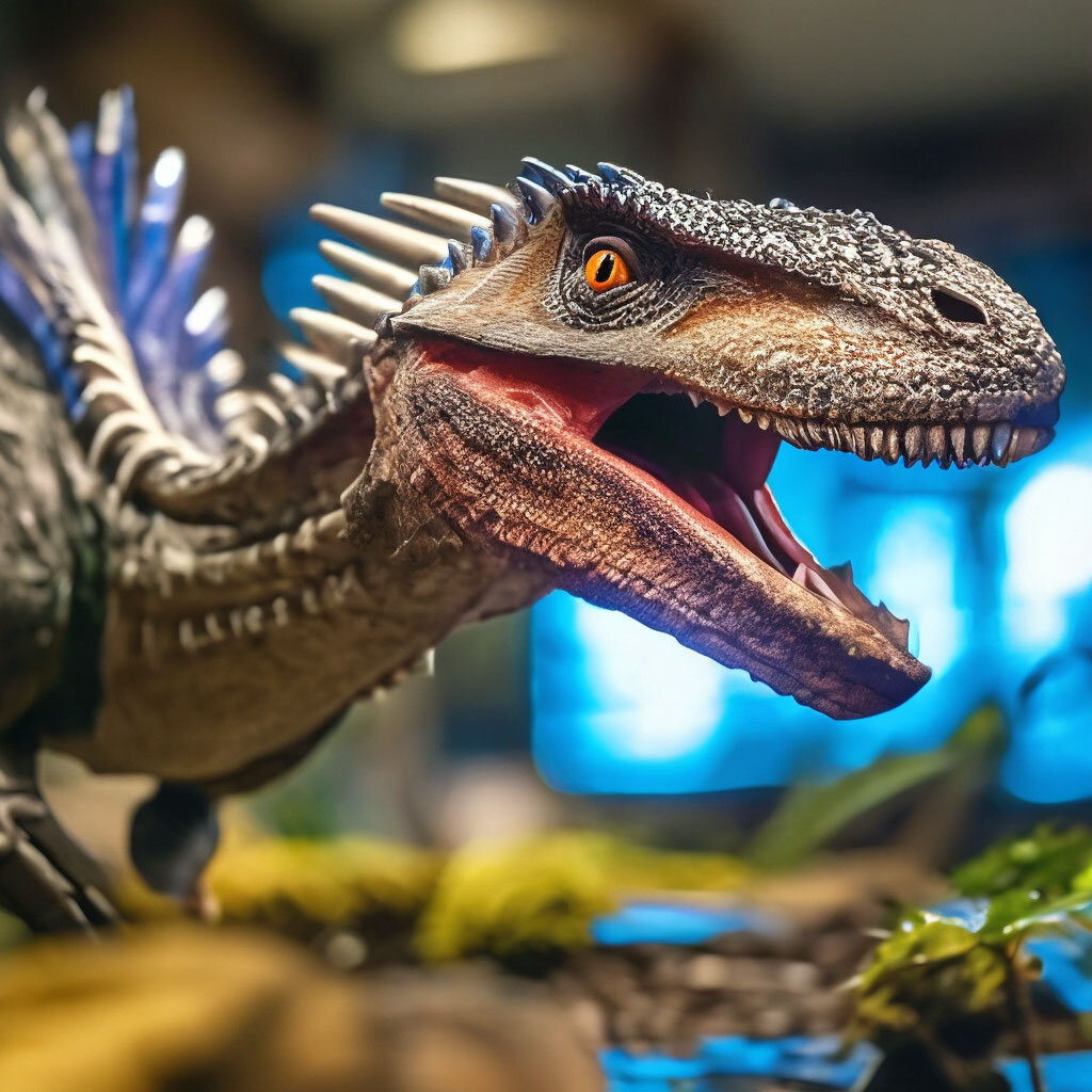 Как нарисовать красиво Динозавра