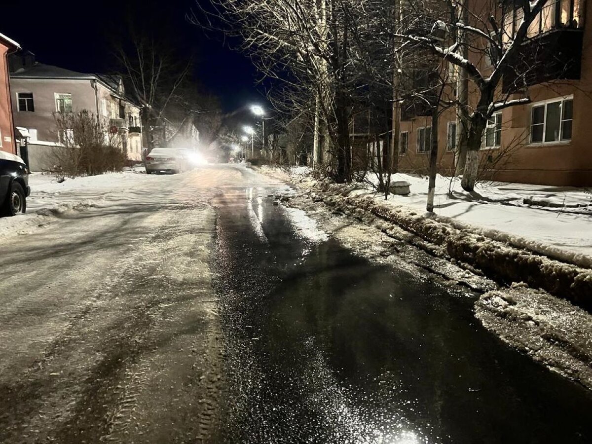    Дома на улице Белинского в Курске остались без отопления