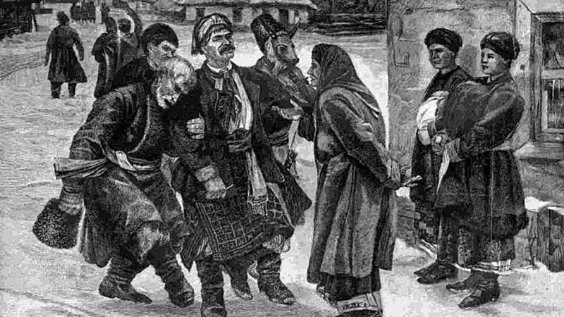 Обряд «Вождение Маланки»/ Фото: wikipedia.org