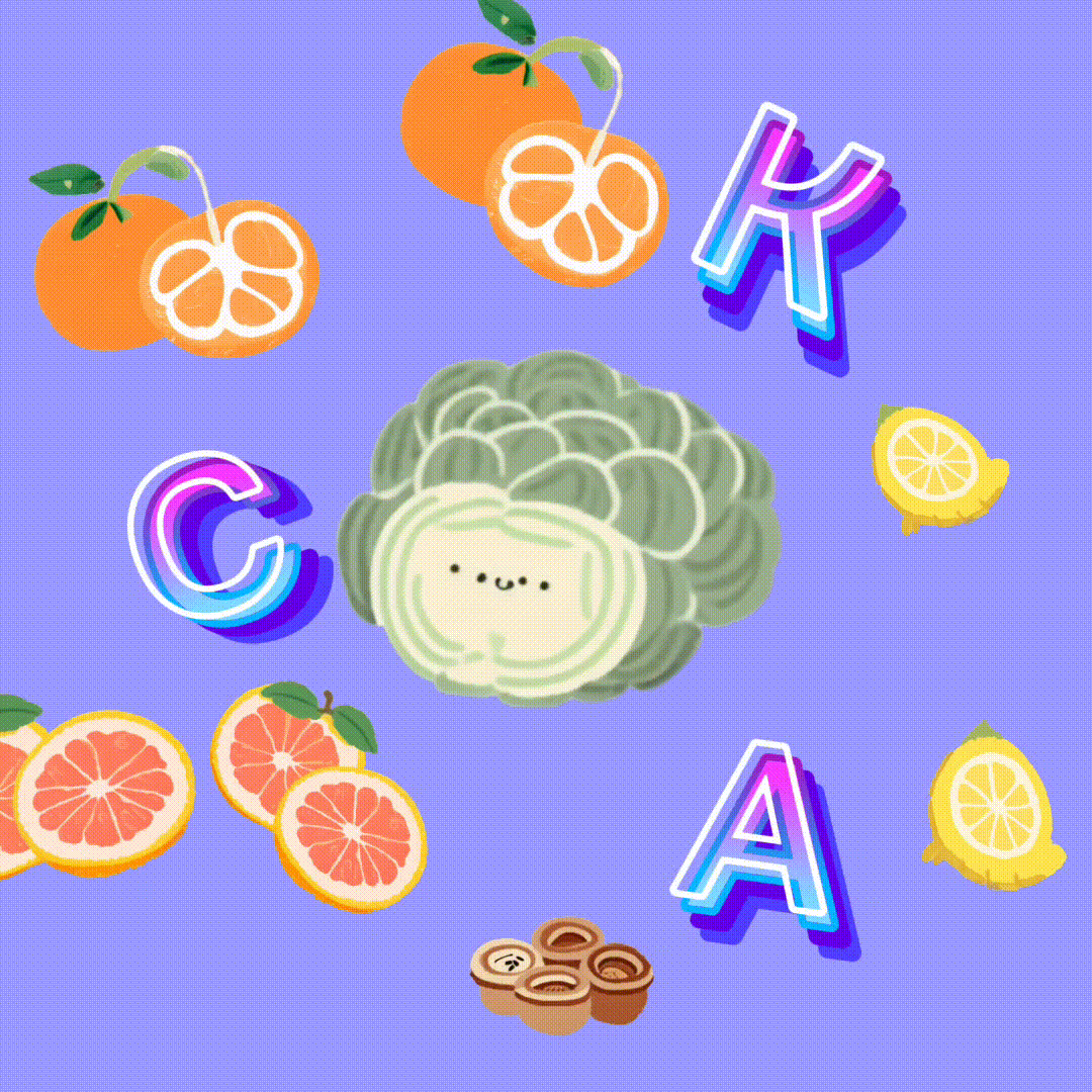 Нарисовала веселую капусту)) Правда у неё странные глаза получились, но я не стала перерисовывать. Зато моя работа, авторская)