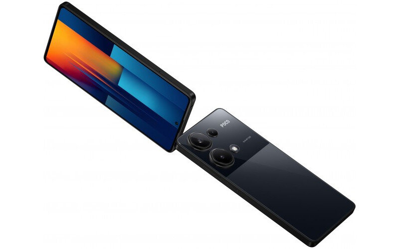 Практически всю переднюю панель занимает плоский 6,67-дюймовый AMOLED-дисплей