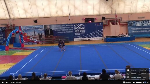 Программа спортивной акробатики