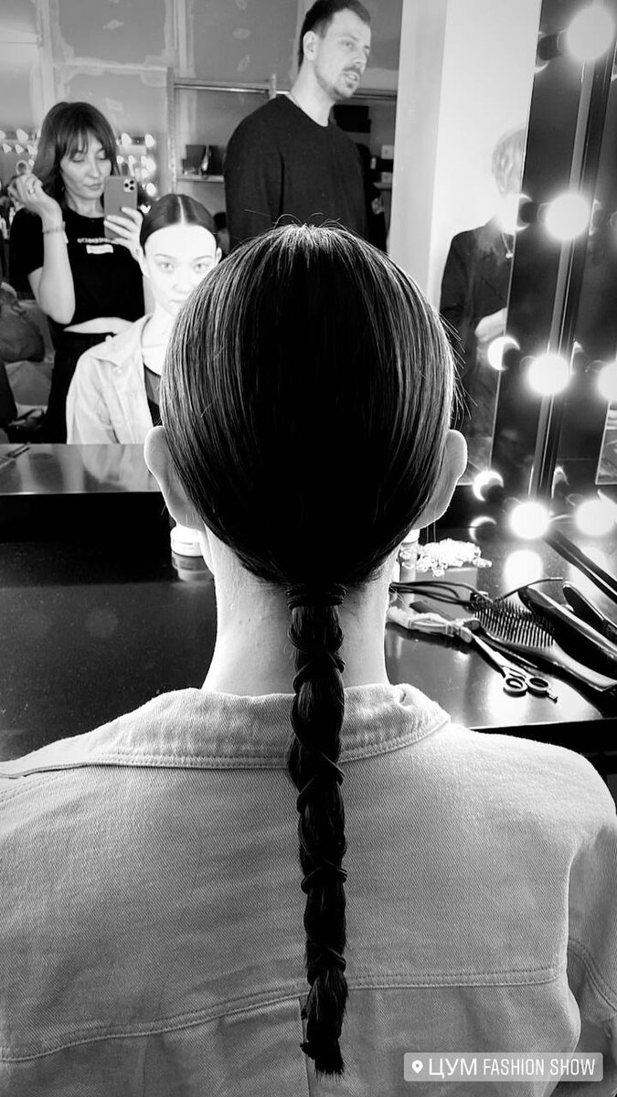 Моя работа на ЦУМ фэшн шоу.