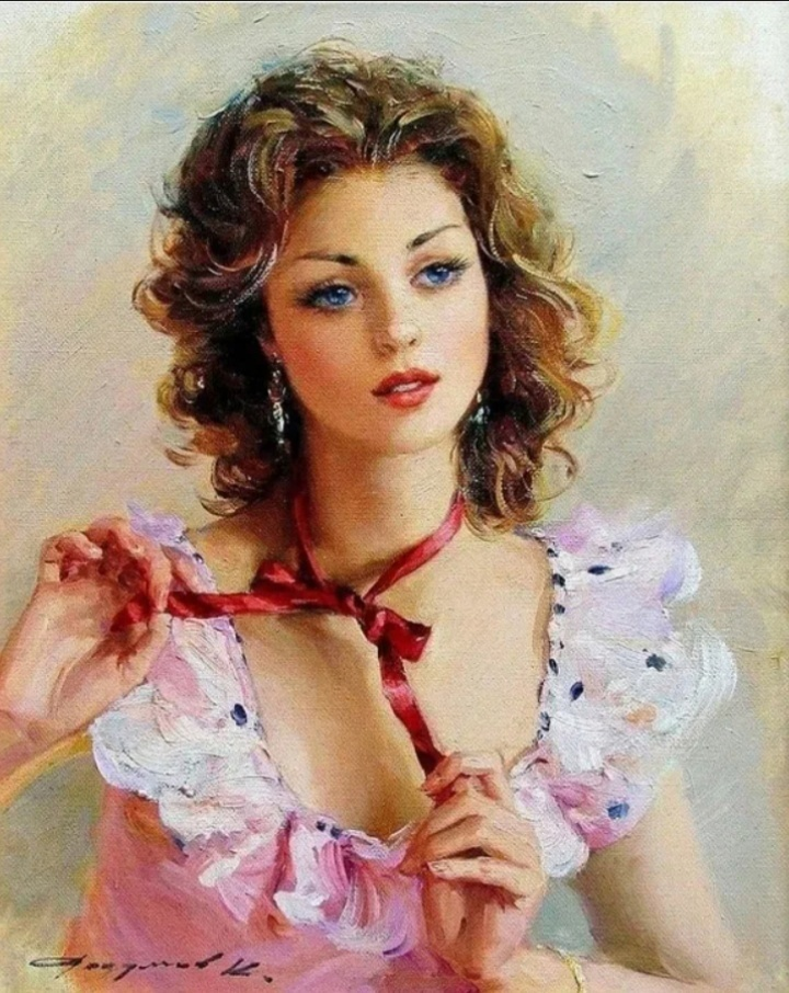 Юная красавица. Улыбка девушки. Крас дамы. Неземная красота девушки. Портреты константина разумова.