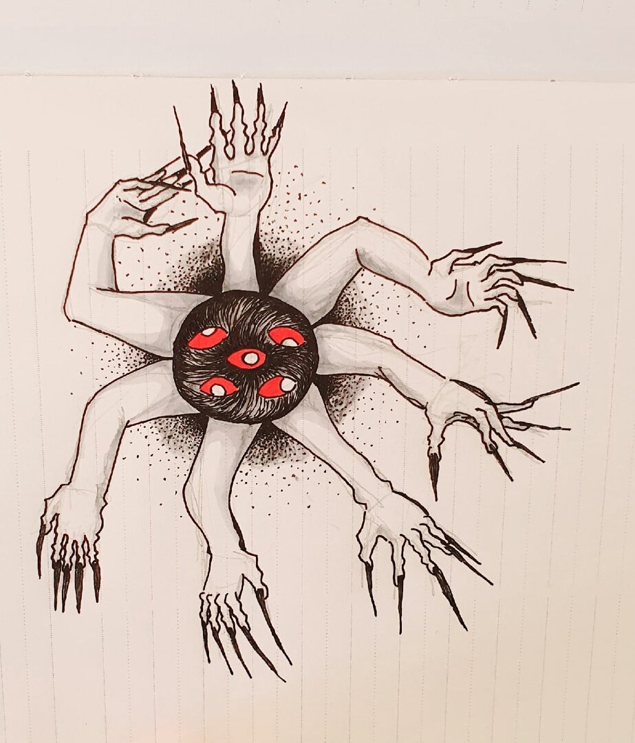 Маринетт Морттем и ее Пятиглазый семирук