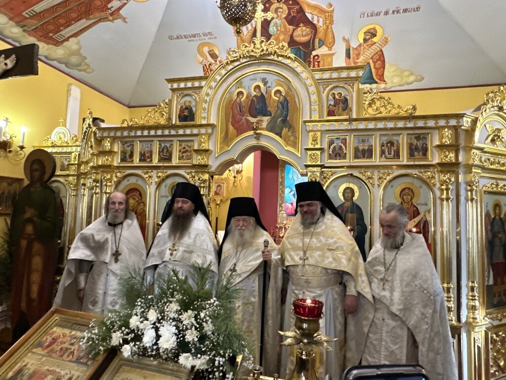 .12 января 2024 года. Богослужение в день священнической хиротонии архимандрита Серафима