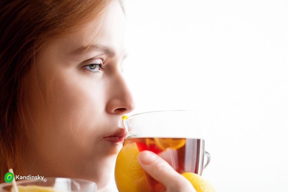  Вот такую девушку мне подкинул Кандинский.